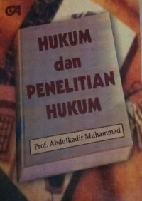 Hukum dan penelitian hukum