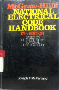 National Electrical Code Handbook 17th edition