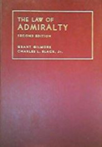 The law of admiralty : second edition