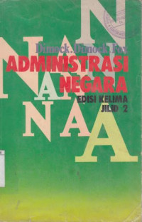 Administrasi negara jilid 2