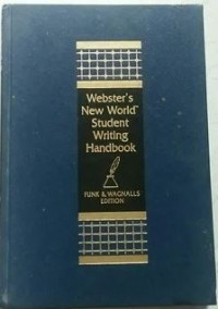 Webster's New World : Student Writing Handbook