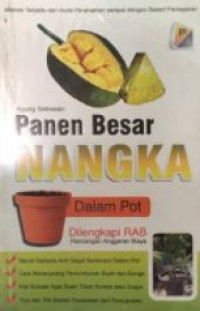 Panen besar nangka dalam pot