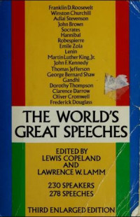 The World's Great Speeches