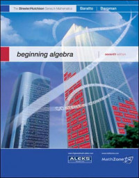 Beginning algebra