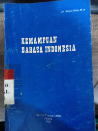 Kemampuan bahasa indonesia