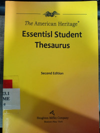 The american heritage: essentisl student thesaurus