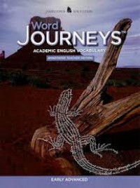 Word journey: academic english vocabulary