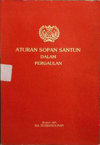 Aturan sopan santun dalam pergaulan