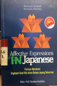 Affective Expressions in Japanese