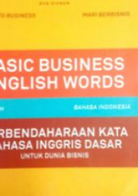 Basic business english words : perbendaharaan kata bahasa inggris dasar