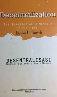 Decentralization : territorial dimension of the state