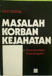 Masalah korban kejahatan