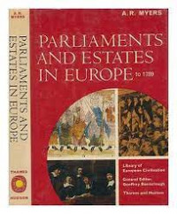 Parliaments and estates in europe to 1789