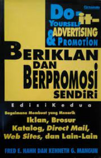 Beriklan dan promosi sendiri