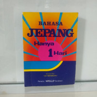 Bahasa Jepang hanya 1 hari