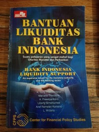 BANTUAN LIKUIDITAS BANK INDONESIA