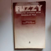 Fuzzy: pendekatan matematika untuk pengenalan pola