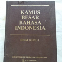 Kamus Besar Bahasa Indonesia