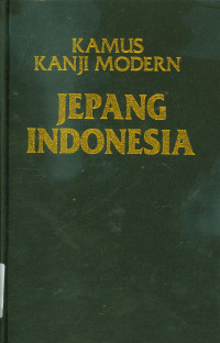 Kamus Kanji Modern Jepang Indonesia