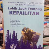 Lebih jauh tentang kepailitan