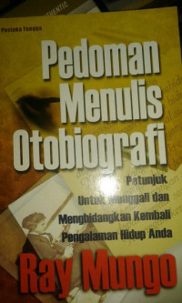 Pedoman menulis otobiografi