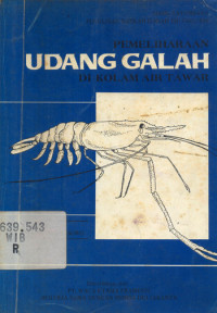 Pemeliharaan udang galah di kolam air tawar