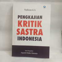 Pengkajian kritik sastra Indonesia