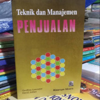 Teknik dan manajemen penjualan