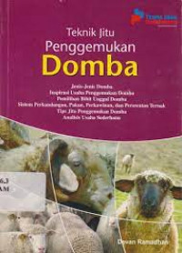 Teknik jitu penggemukan domba