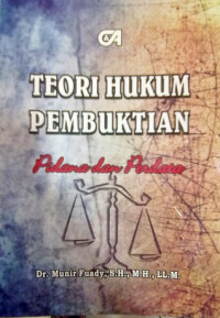 Teori hukum pembuktian pidana dan perdata