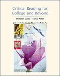 Critical reading for college and beyond