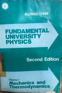 Fundamentals University Physics Second edition Volume I