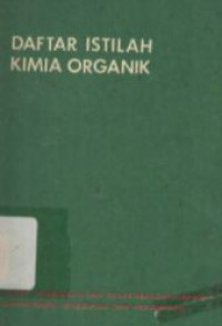 Daftar istilah kimia organik