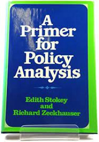 A primer for policy analysis