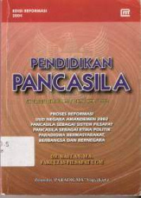 Pendidikan Pancasila