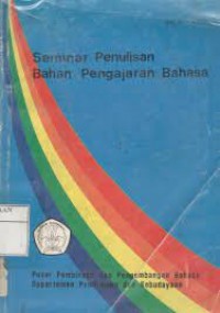 Seminar penulisan bahan pengajaran bahasa