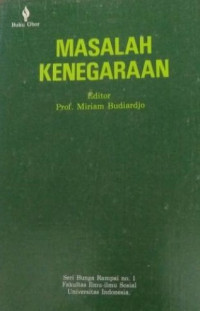 Masalah kenegaraan