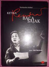 Kumpulan artikel : ketika rendra baca sajak