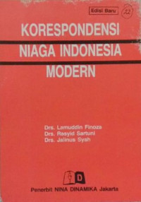 Korespondensi niaga indonesia modern