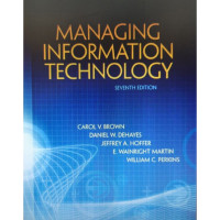 Managing Infirmation Technology Seven Edition