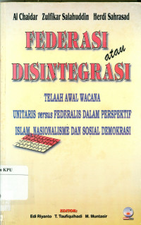 Federasi atau disintegrasi