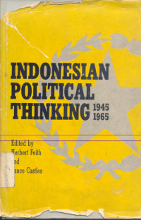 Indonesian political thinking, 1945-1965