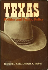 Texas : politics and public policy