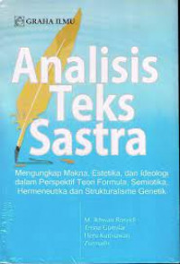 Analisis teks sastra