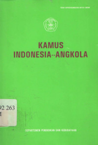 Kamus Indonesia - Angkola