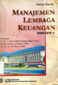 Manajemen lembaga keuangan (edisi kelima)