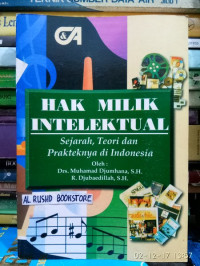 Hak milik intelektual : sejarah, trori dan prakteknya di Indonesia