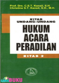 Kitab undang-undang hukum acara peradilan kitab 2