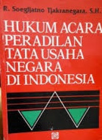 Hukum acara peradilan tata usaha negara di Indonesia