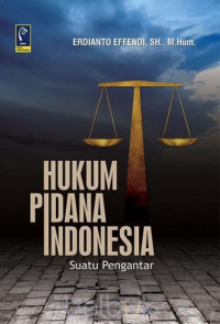 Hukum pidana Indonesia suatu pengantar